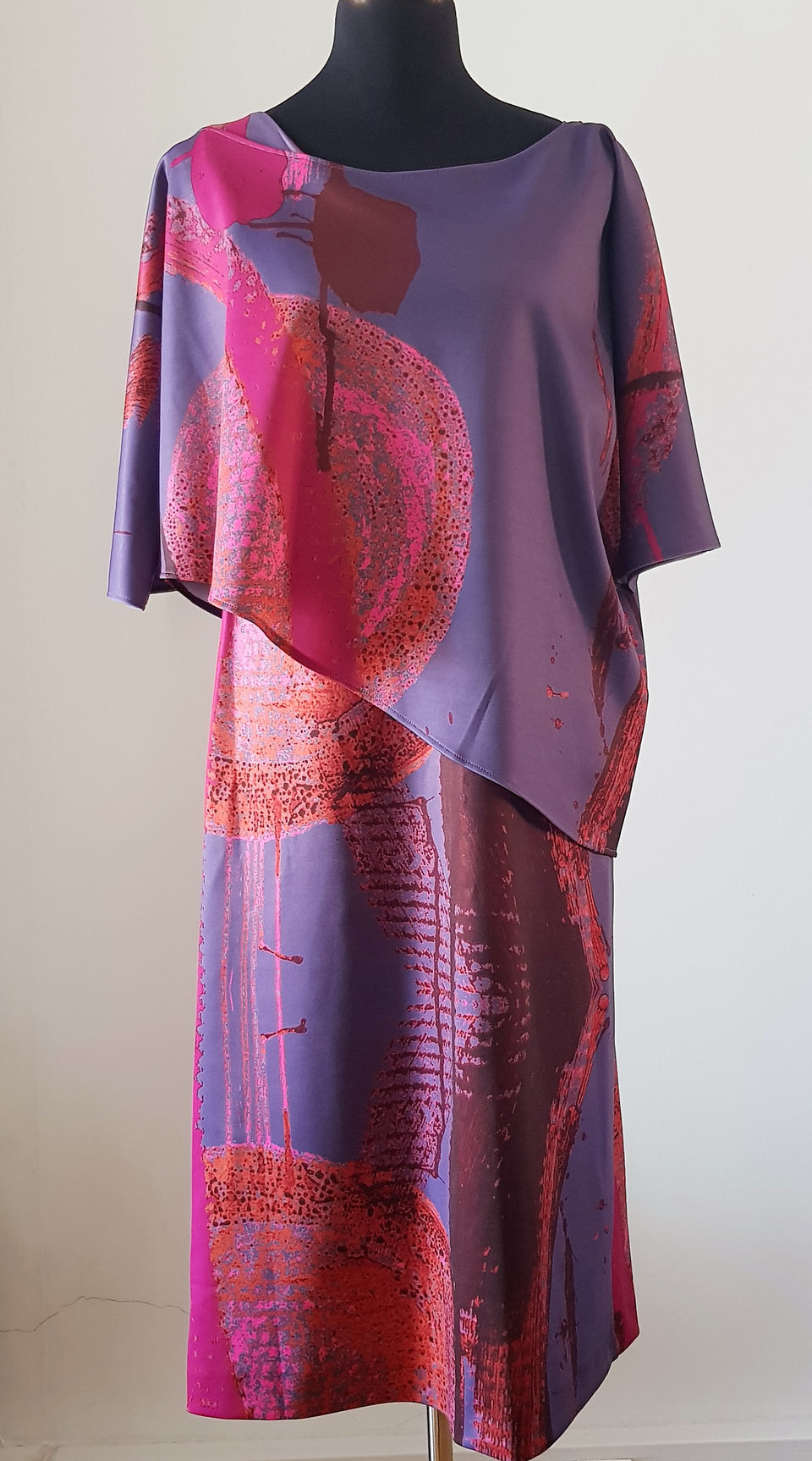 Vestido+Blusa Barros Roxo