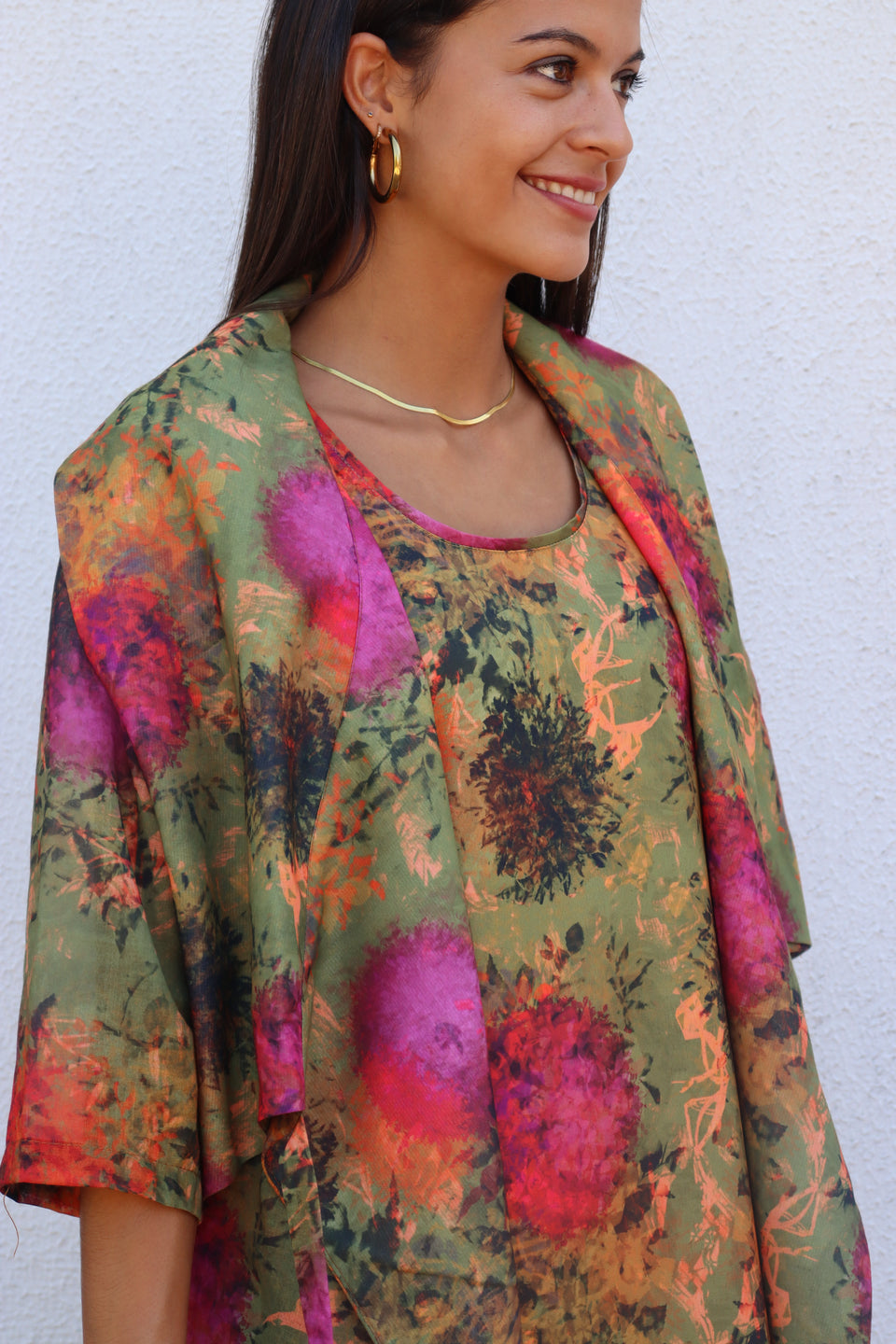 Túnica/Casaco Hortenses