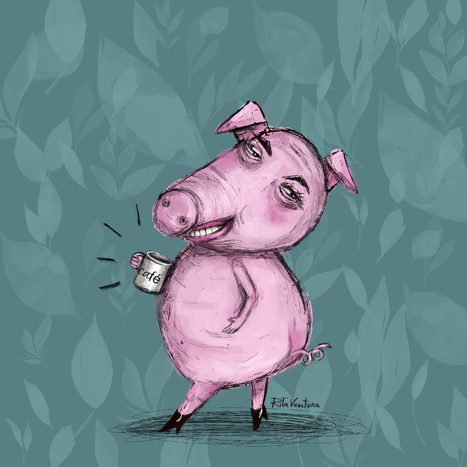 Bolsa Compras PigPink